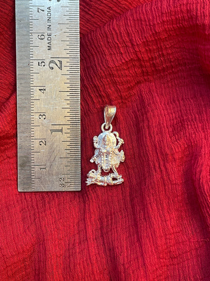 92.5 Silver Kali Mata Pendant for Men & Women | Goddess Kali Sacred Design | Spiritual Jewellery