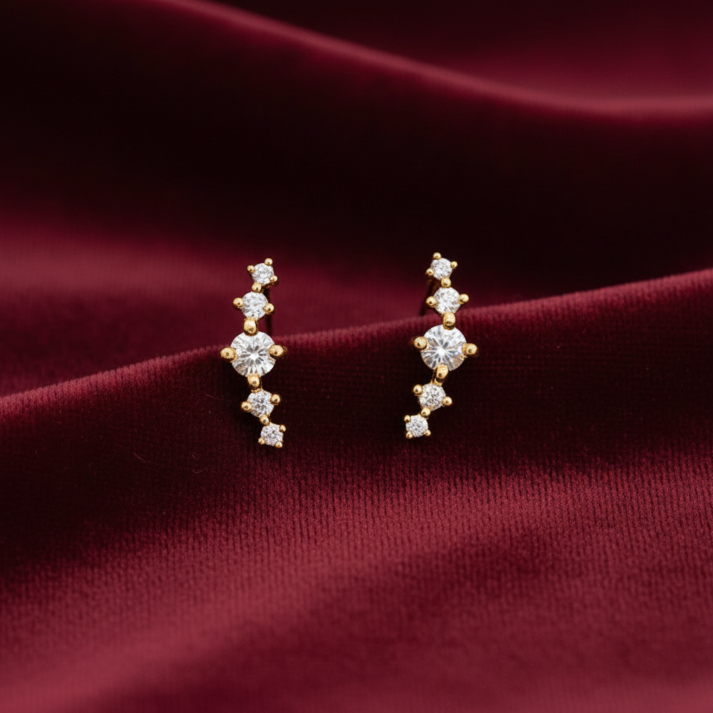 92.5 silver earrings 