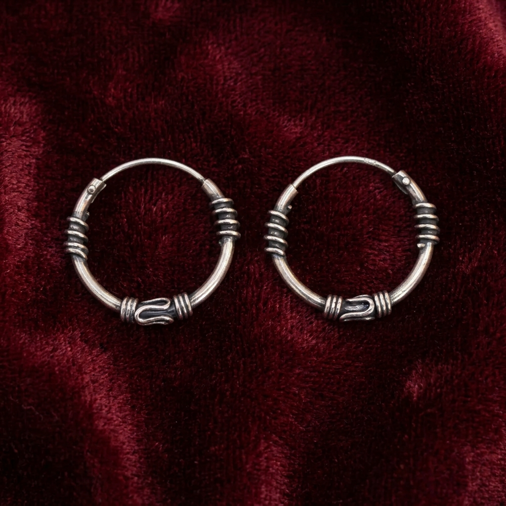 92.5 silver earrings 