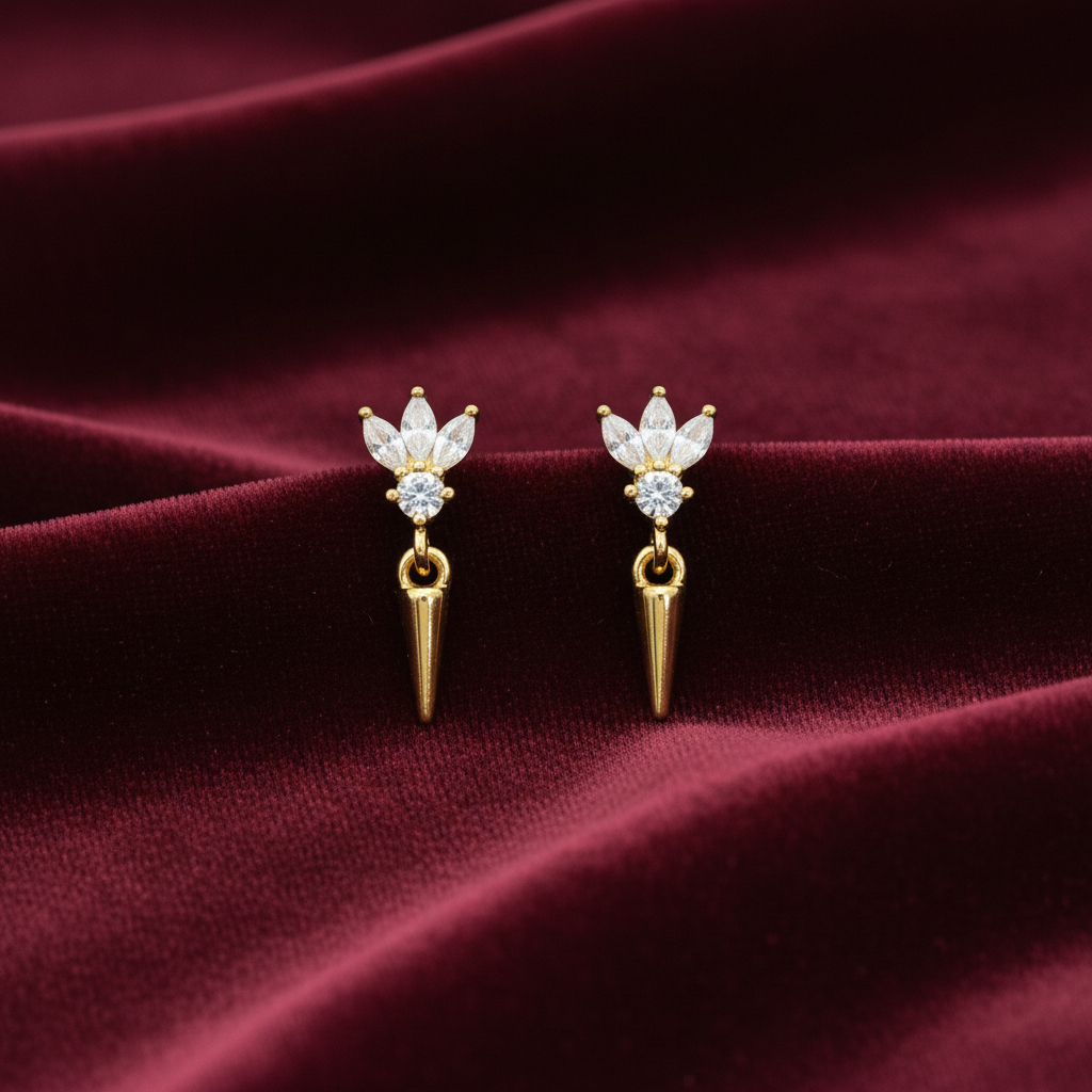 92.5 silver earrings 