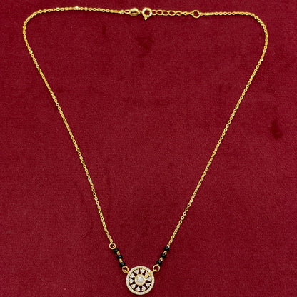 925 Silver Gold-Plated Mangalsutra for Women