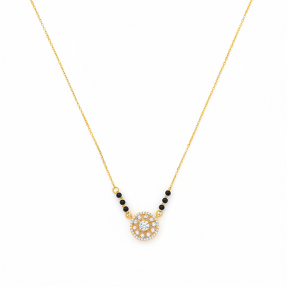 925 Silver Gold-Plated Mangalsutra for Women