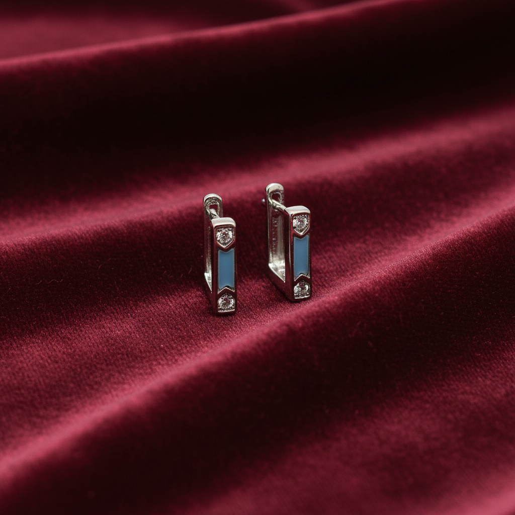 92.5 silver earrings 
