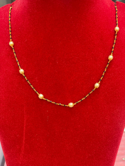 Black bean chains 16 inch