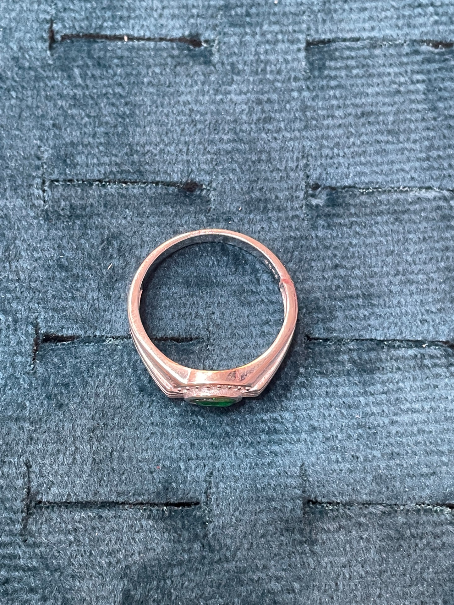 92.5 Silver Men’s Ring Size 22 | Stylish Bold Finish | Elegant Fashion Jewellery
