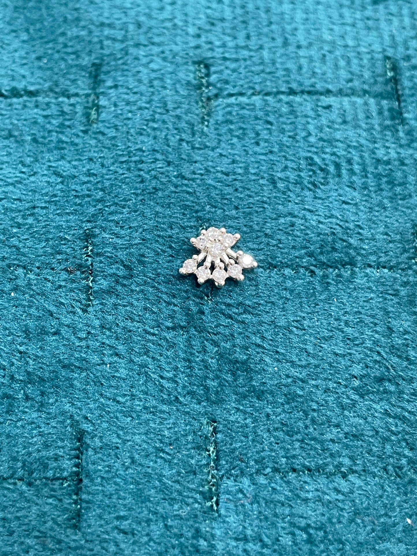 92.5 Silver Second Studs | Stylish Minimal Design | Elegant Fashion Jewellery