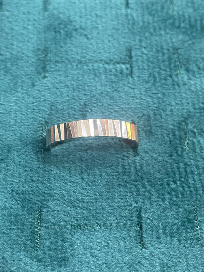 92.5 Silver Men’s Ring Size 24 | Stylish Strong Design | Elegant Fashion Jewellery