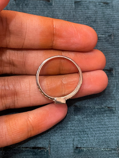 92.5 Silver Men’s Ring Size 24 | Stylish Strong Finish | Elegant Fashion Jewellery