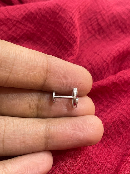 92.5 Silver Minimal Stylish Earrings for Women | Simple Elegant Design | Daily Wear Jewellery