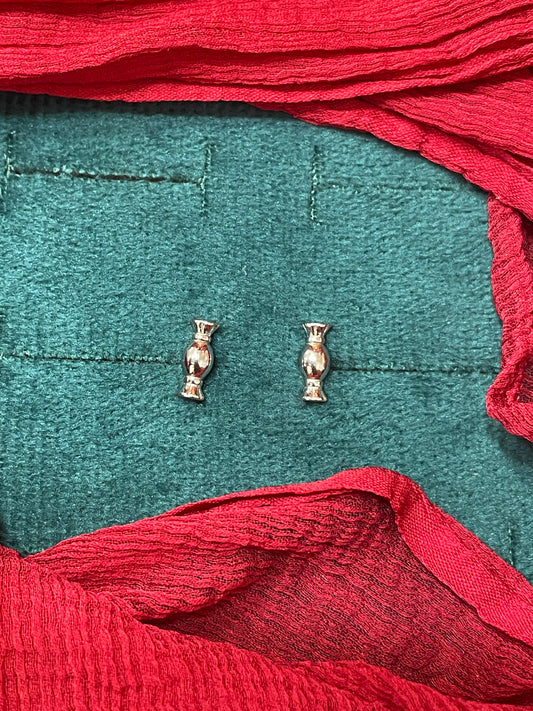 92.5 Silver Minimal Earrings for Women | Stylish Simple Design | Elegant Daily Wear Jewellery