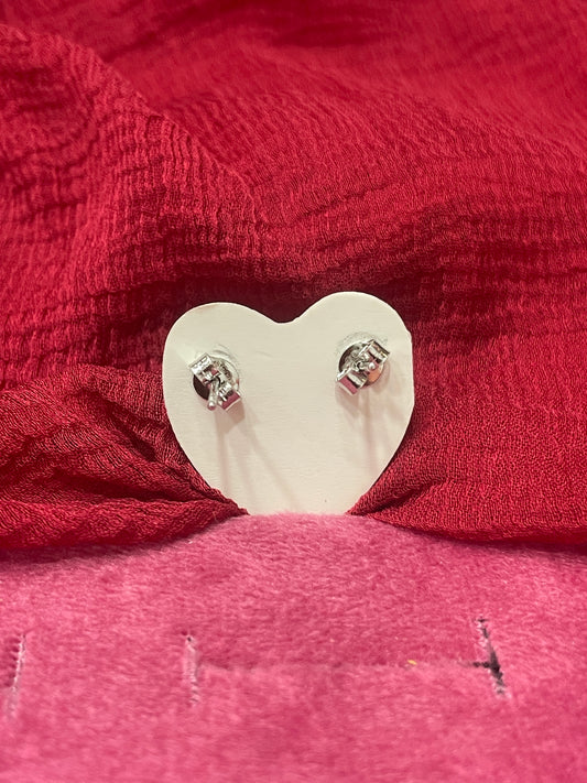 92.5 Silver Elegant Floral Studs | Classy Flower Design | Jewellery
