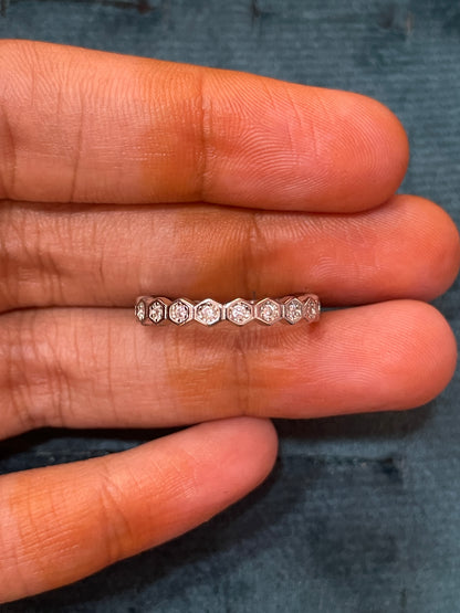 92.5 Silver Simple Stylish Men’s Ring Size 17 | Minimal Elegant Design | Jewellery