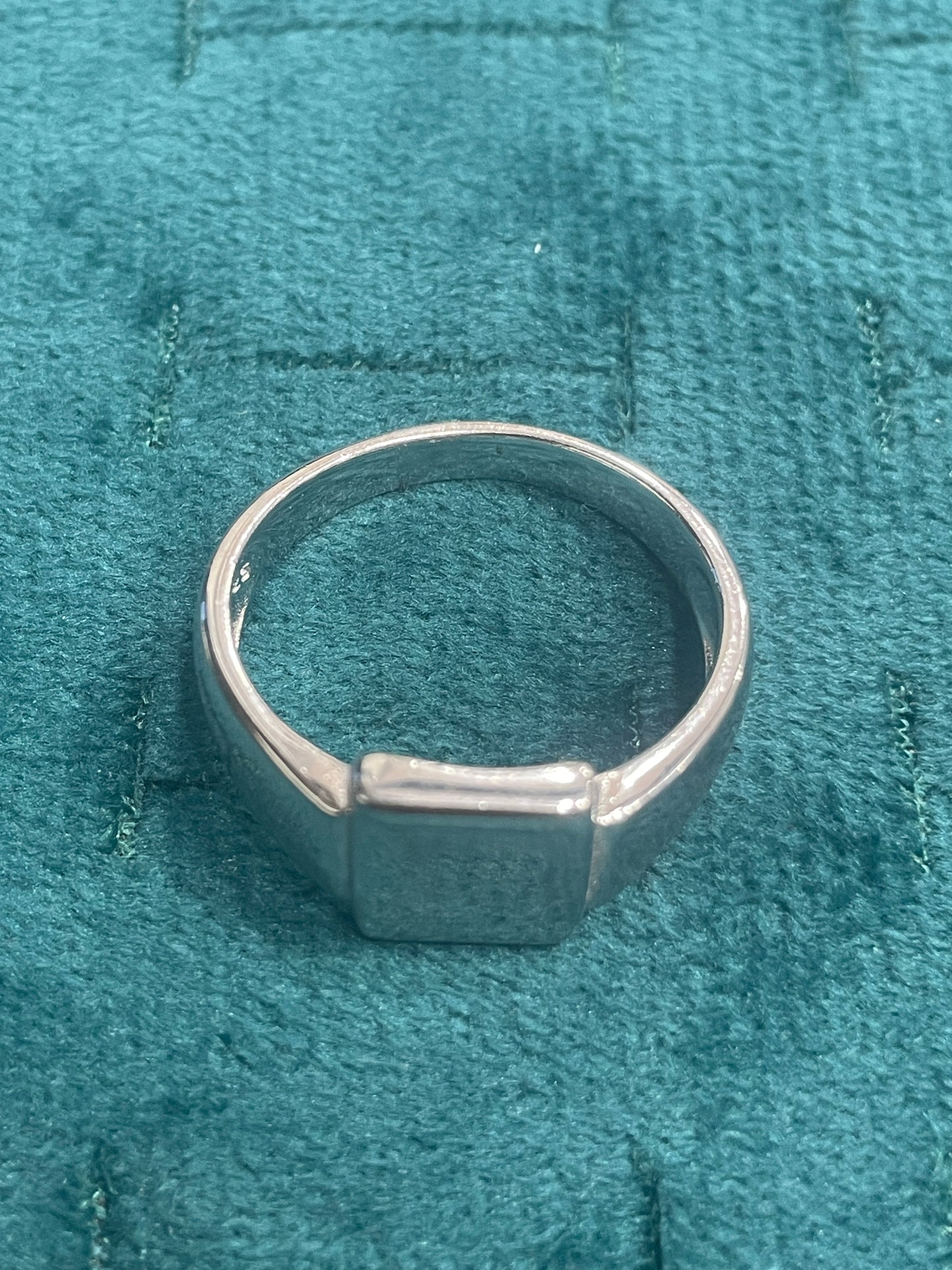 92.5 Silver Plain Stylish Men’s Ring Size 26 | Minimal Bold Design | Elegant Jewellery