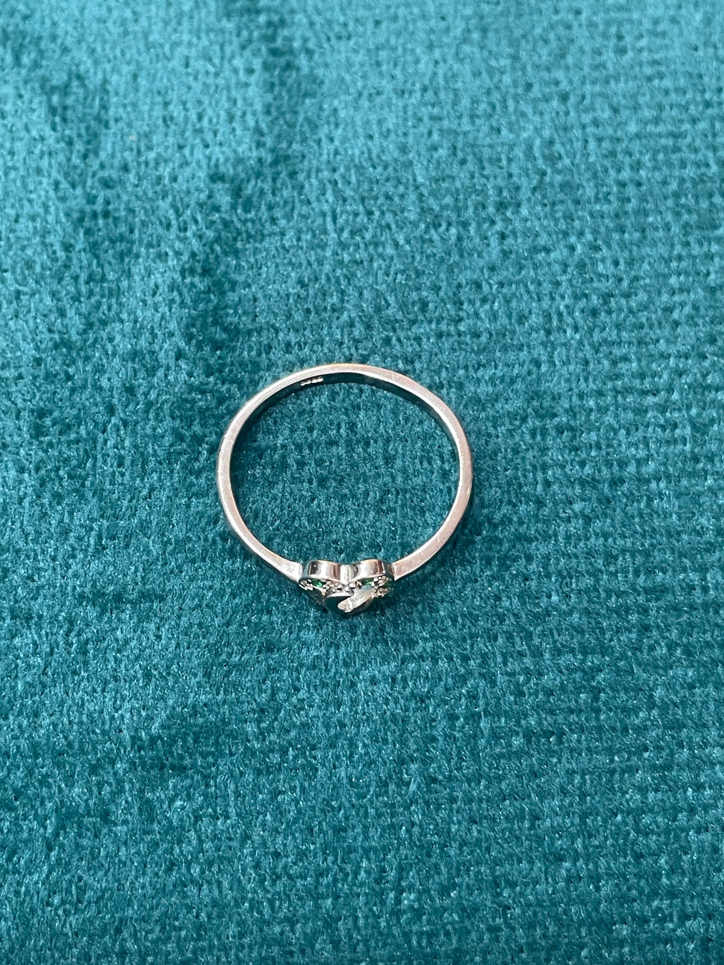 92.5 Silver Heart Ring for Women Size 15 | Stylish Elegant Love Design | Gift Jewellery