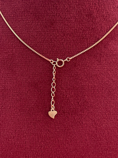 92.5 Silver Rose Gold Plated Solitaire Heart CZ Floating Pendant Necklace for Women