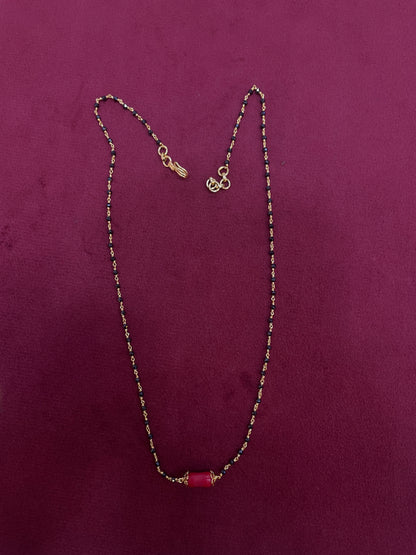 Black bean chains 16 inch