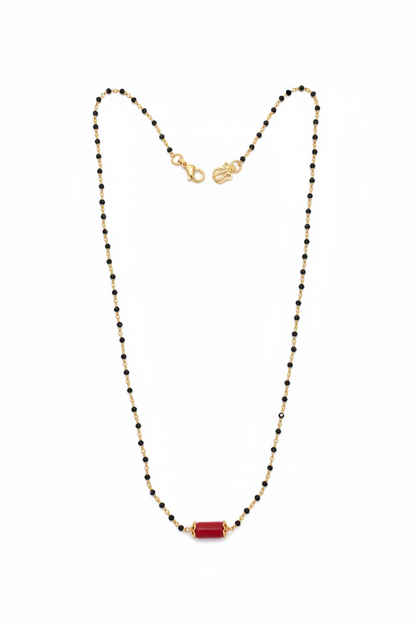 Black bean chains 16 inch