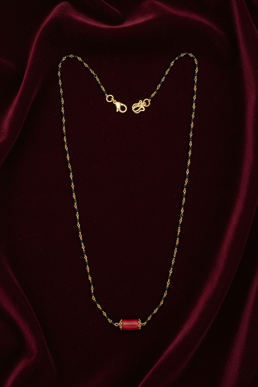 Black bean chains 16 inch