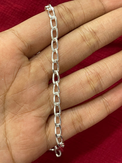 92.5 silver classy Cuban chain 20 inches