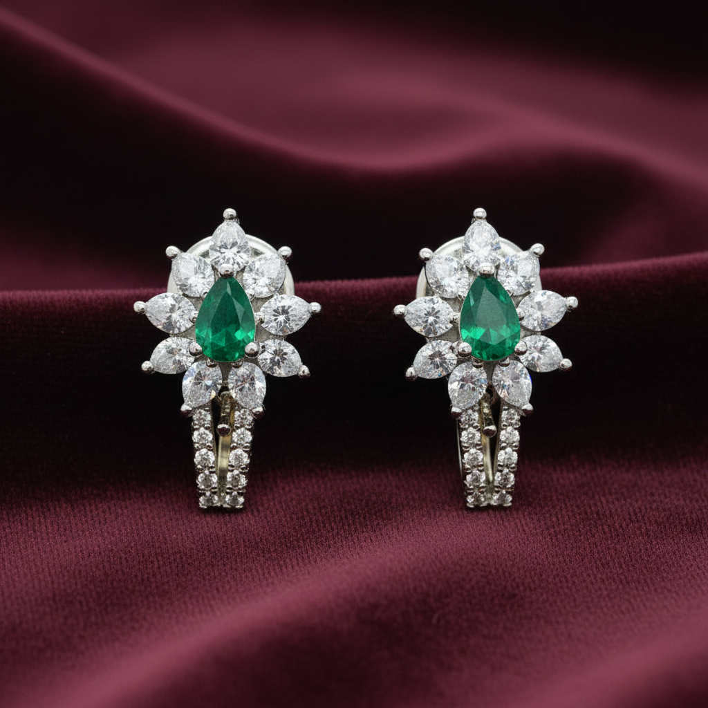92.5 silver earrings 
