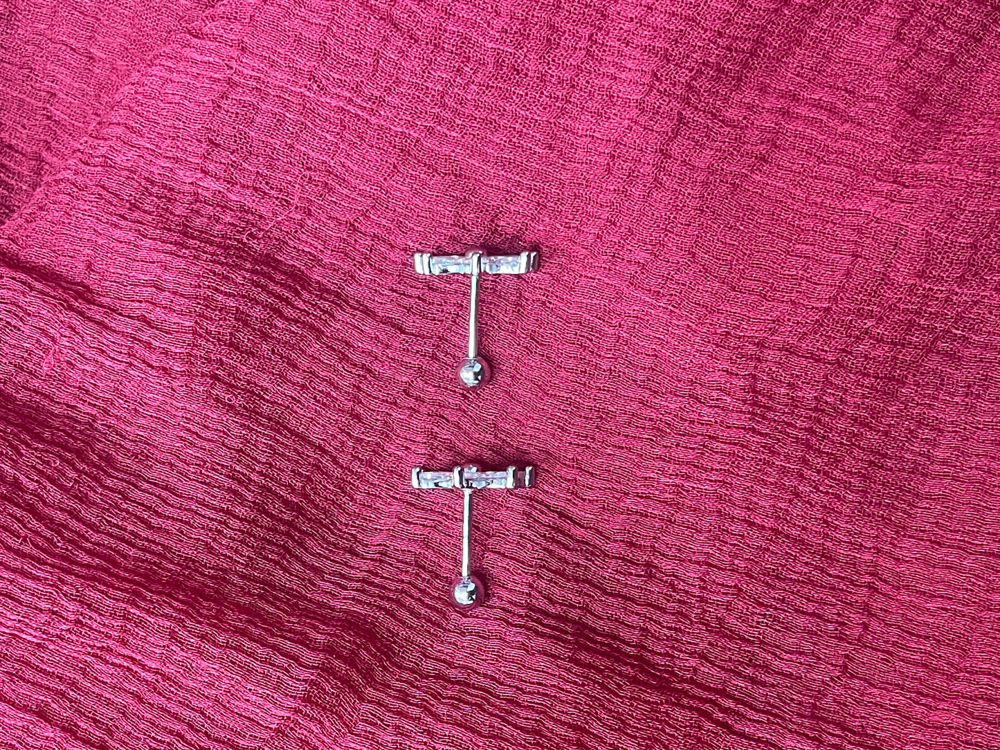 92.5 Silver Five Leaf Earrings | Minimal Floral Design | Jewellery