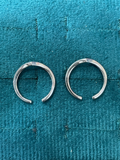 92.5 Silver Plain V Toe Rings | Stylish Minimal Design | Elegant Jewellery