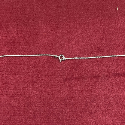 92.5 Sterling Silver Italian Box Chain - 20 inches