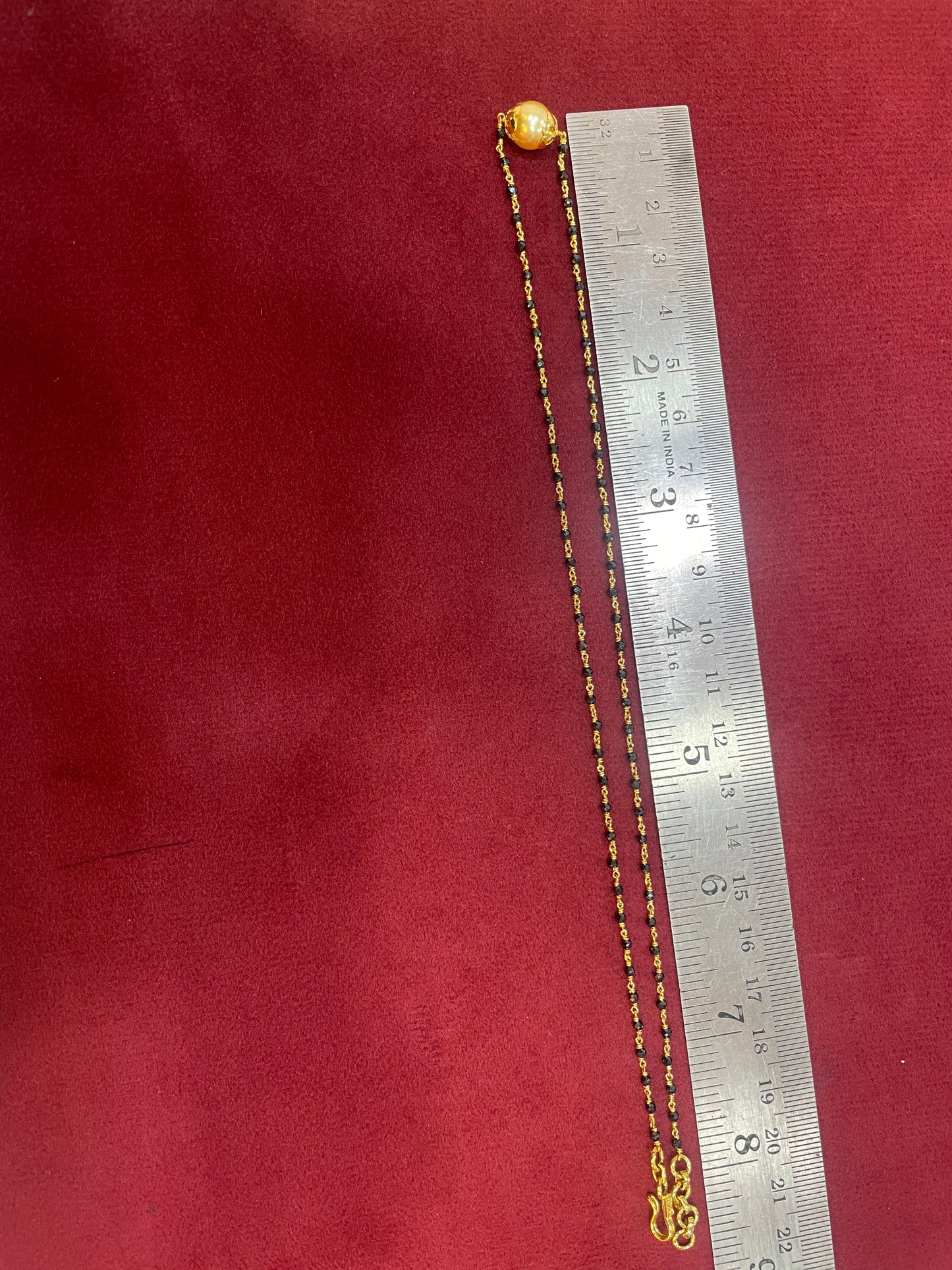 Black bean chains 16 inch