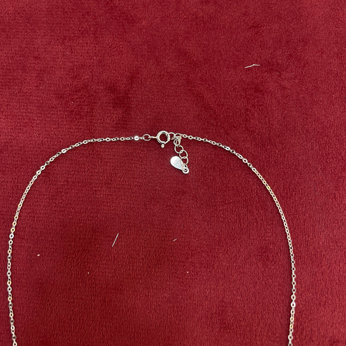 92.5 Silver Pave CZ Open Lotus Flower Pendant Necklace for Women