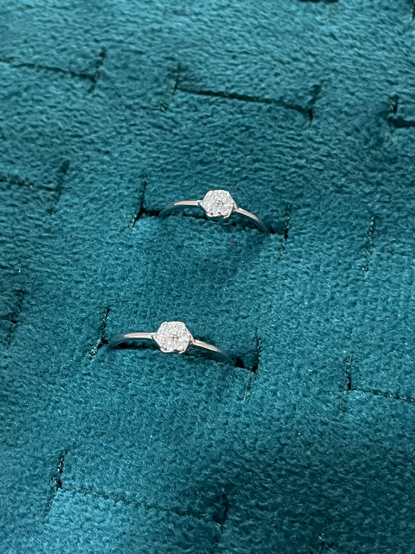 92.5 Sterling Silver Dainty Flower Toe Rings for Women | Floral Elegant Design
