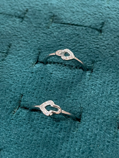 92.5 Sterling Silver Arrow Toe Rings for Women | Bold Directional Design