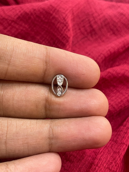 92.5 Silver Minimal Stylish Earrings for Women | Simple Elegant Design | Daily Wear Jewellery