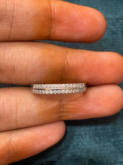 92.5 Silver Men’s Ring Size 14 | Stylish Clean Finish | Elegant Jewellery