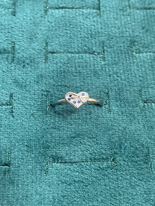 92.5 Silver Heart Ring for Women Size 13 | Stylish Romantic Finish | Elegant Gift Jewellery