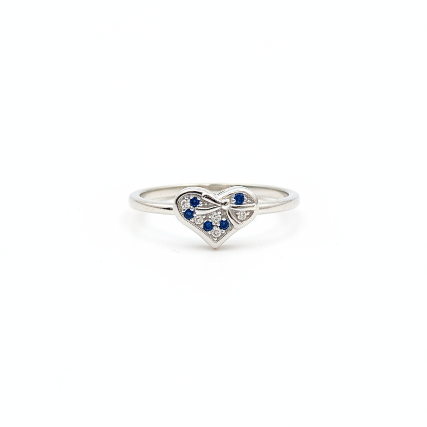 92.5 Silver Heart Ring for Women Size 13 | Stylish Romantic Finish | Elegant Gift Jewellery