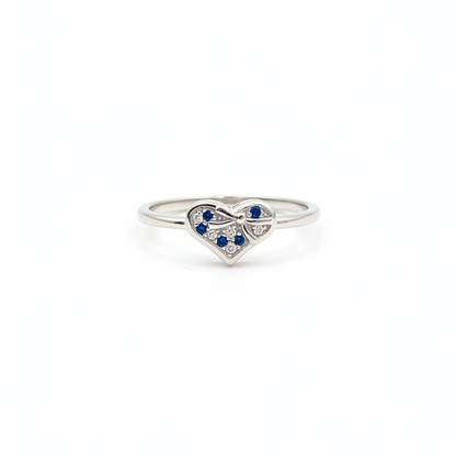 92.5 Silver Heart Ring for Women Size 13 | Stylish Romantic Finish | Elegant Gift Jewellery