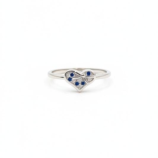 92.5 Silver Heart Ring for Women Size 13 | Stylish Romantic Finish | Elegant Gift Jewellery