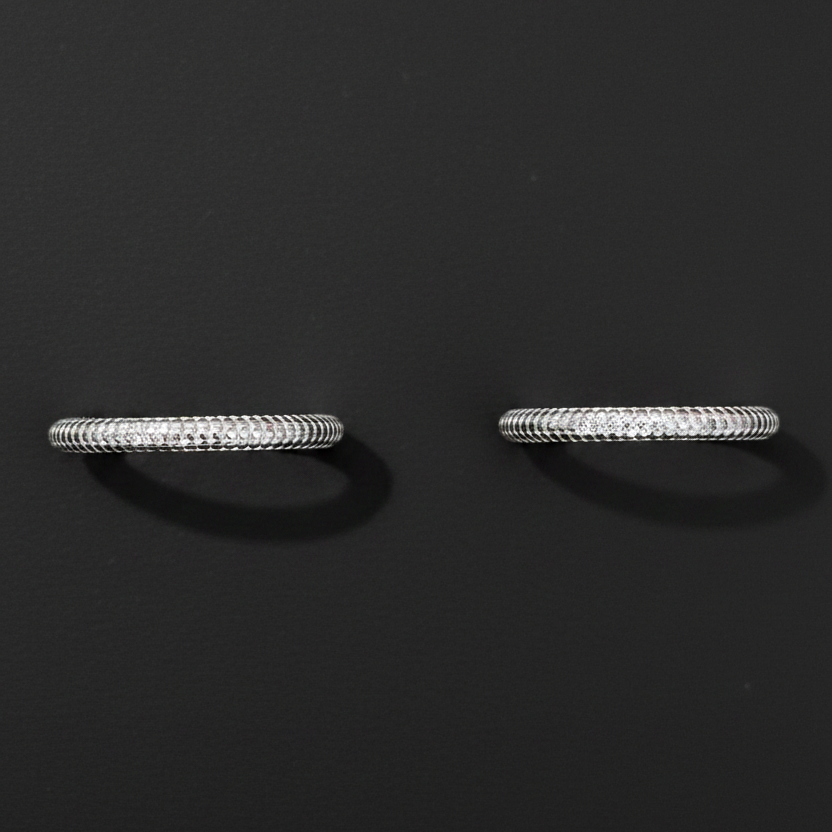 92.5 Silver Toe Rings | Stylish Smooth Design | Elegant Jewellery