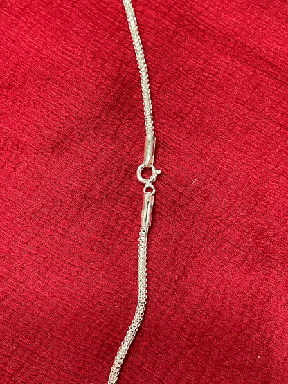 92.5 silver stylish chain 20 inches