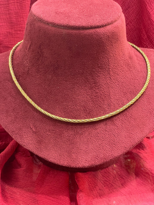 92.5 Silver Gold Plated Classy Chain for Women | Elegant Minimal Design | Stylish Jewellery
