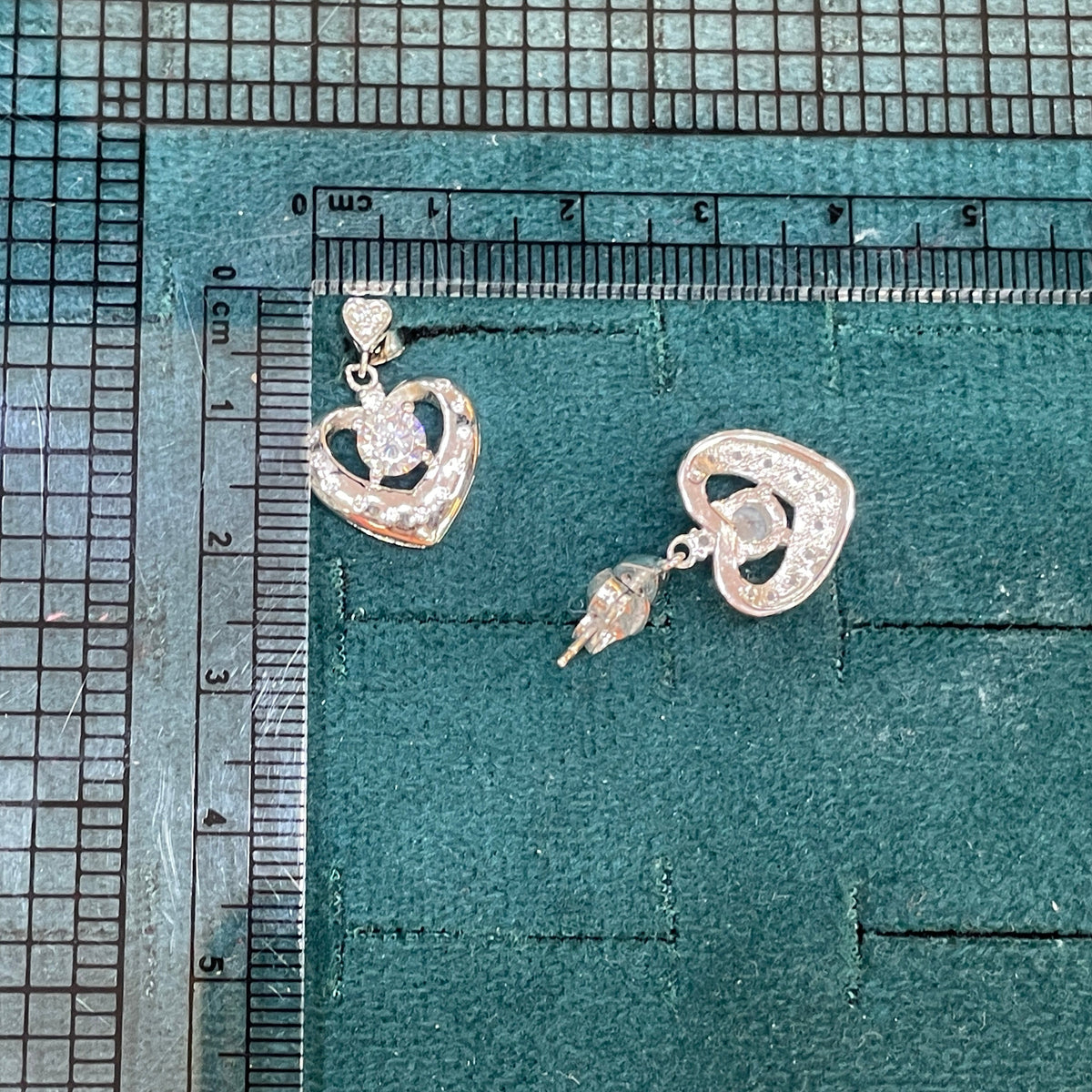 92.5 Silver Heart Hanging Earrings for Women | Stylish Dangle Design | Elegant Jewellery pair