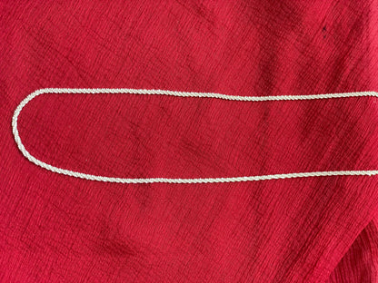 92.5 silver stylish classy chain 18 inches