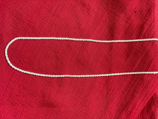 92.5 silver stylish classy chain 18 inches