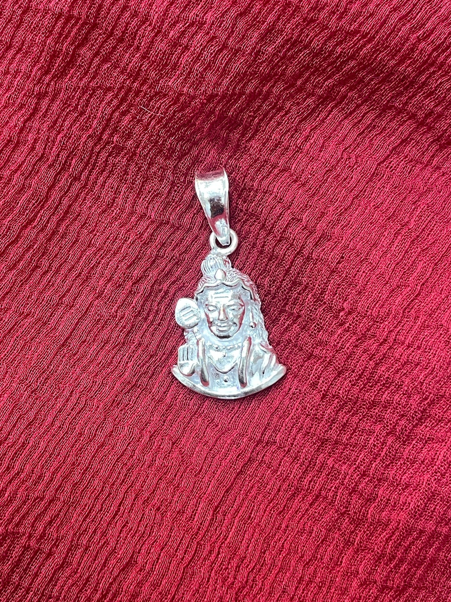 92.5 Silver Subramanya Swamy Pendant for Men & Women | Murugan Temple Design | Spiritual Jewellery