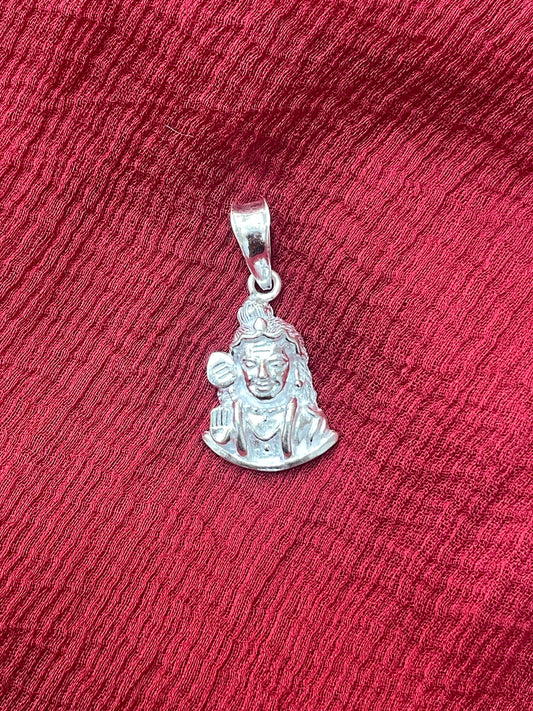 92.5 Silver Subramanya Swamy Pendant for Men & Women | Murugan Temple Design | Spiritual Jewellery