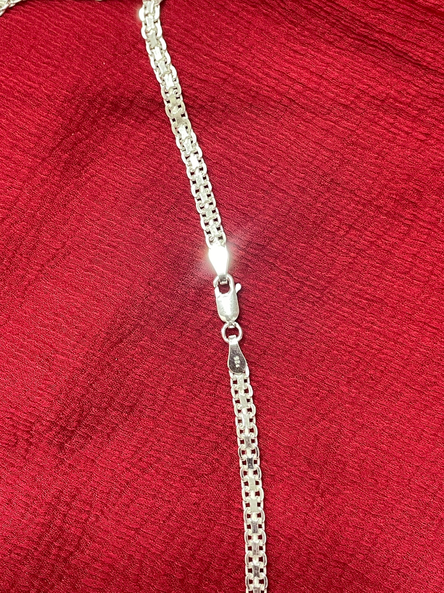 92.5 silver Cuban chain 20 inches