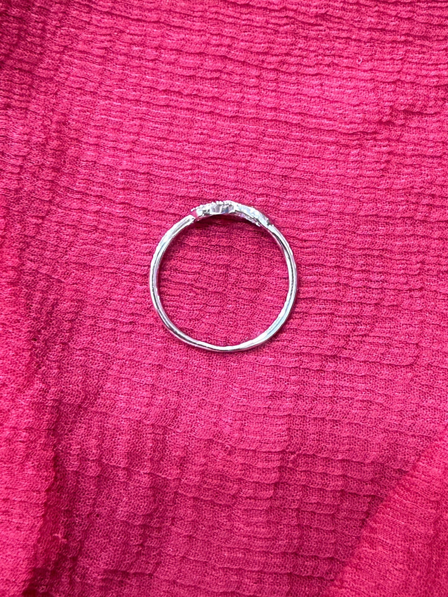 92.5 Silver Infinity Ring for Women