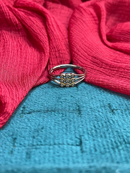 92.5 Silver Simple Stylish Ring for Women Size 14 | Minimal Elegant Design | Daily Wear Jewellery