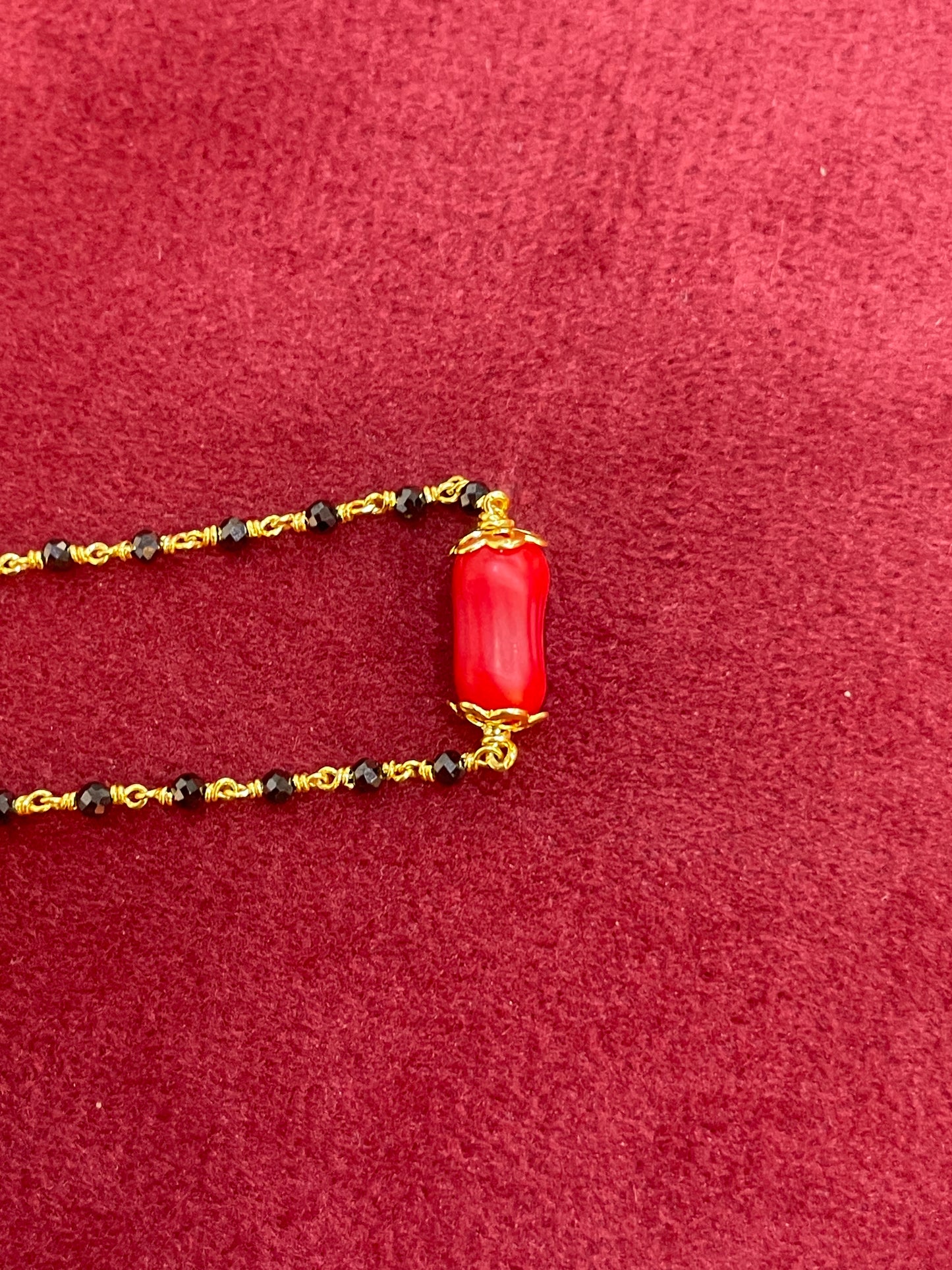 Black bean chains 16 inch