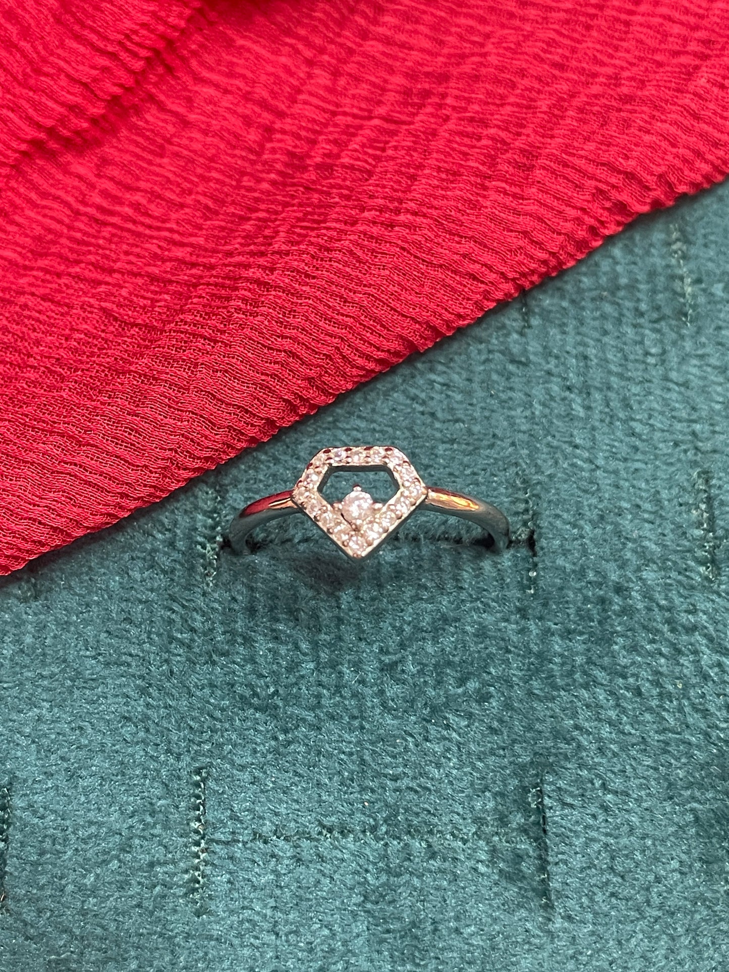 92.5 Silver Ring for Women Size 16 | Stylish Polished Finish | Elegant Fashion Jewellery